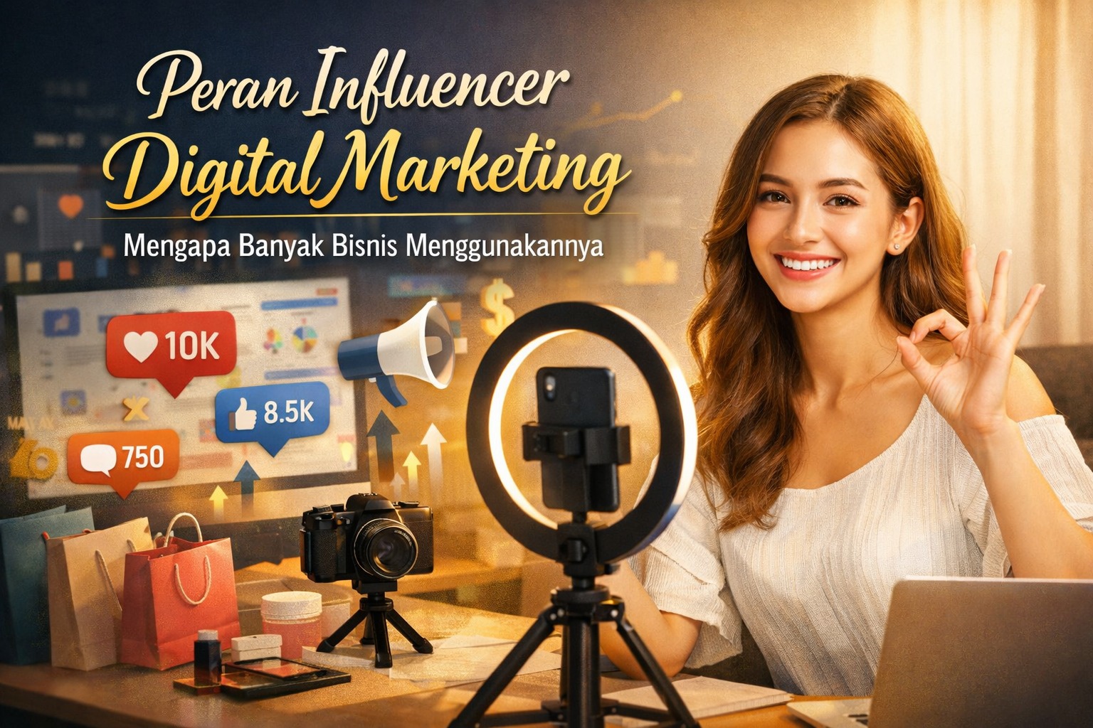 Peran Influencer dalam Digital Marketing Mengapa Banyak Bisnis Menggunakannya