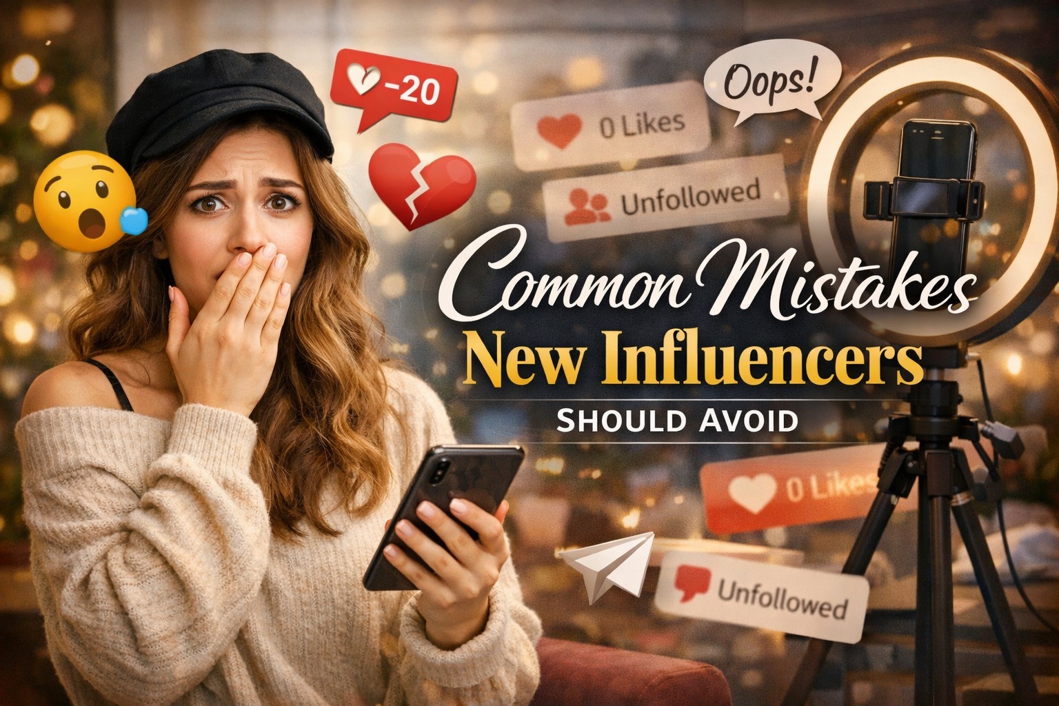 Common Mistakes New Influencers Should Avoid