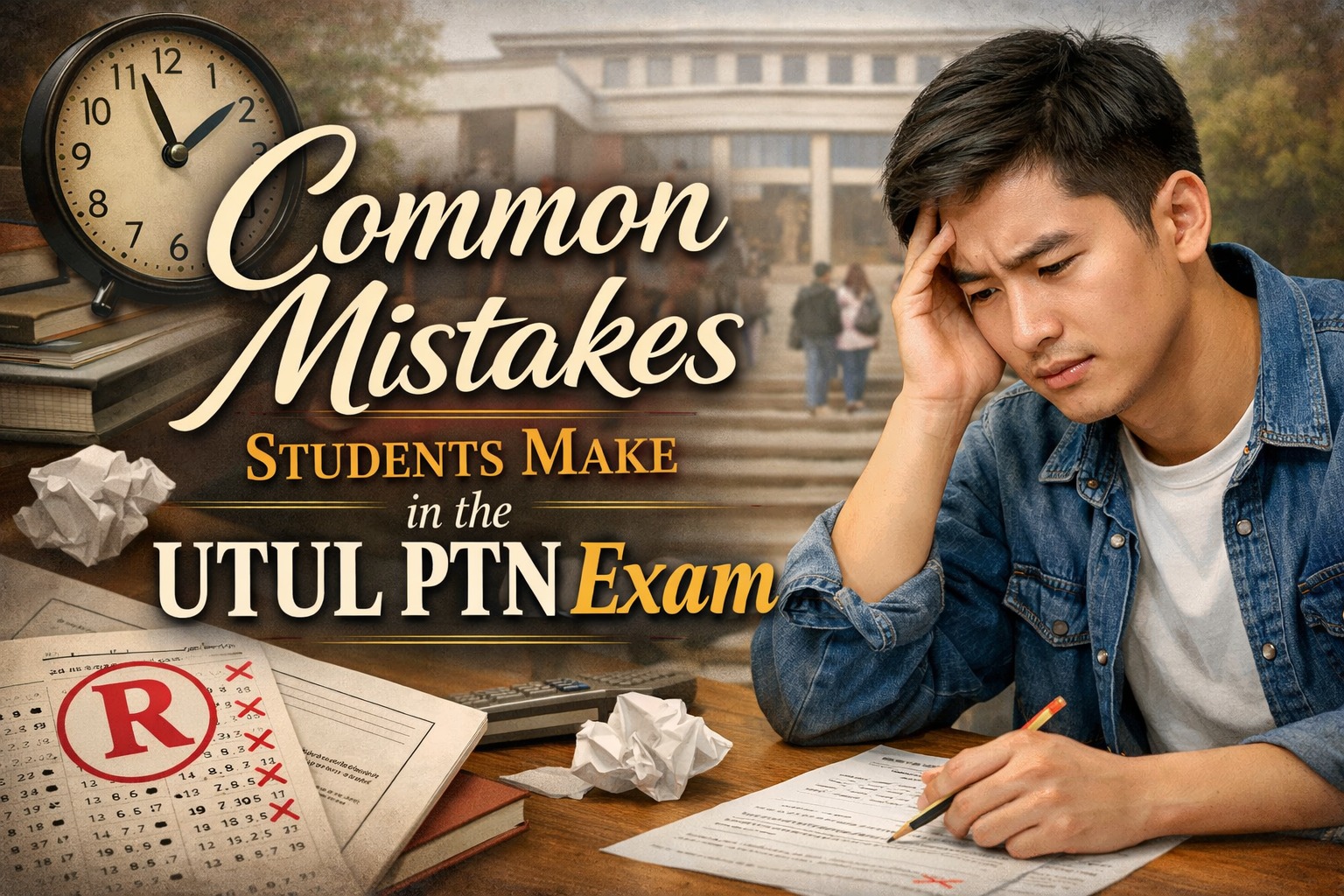 COMMON MISTAKES STUDENTS MAKE IN THE UTUL PTN EXAM