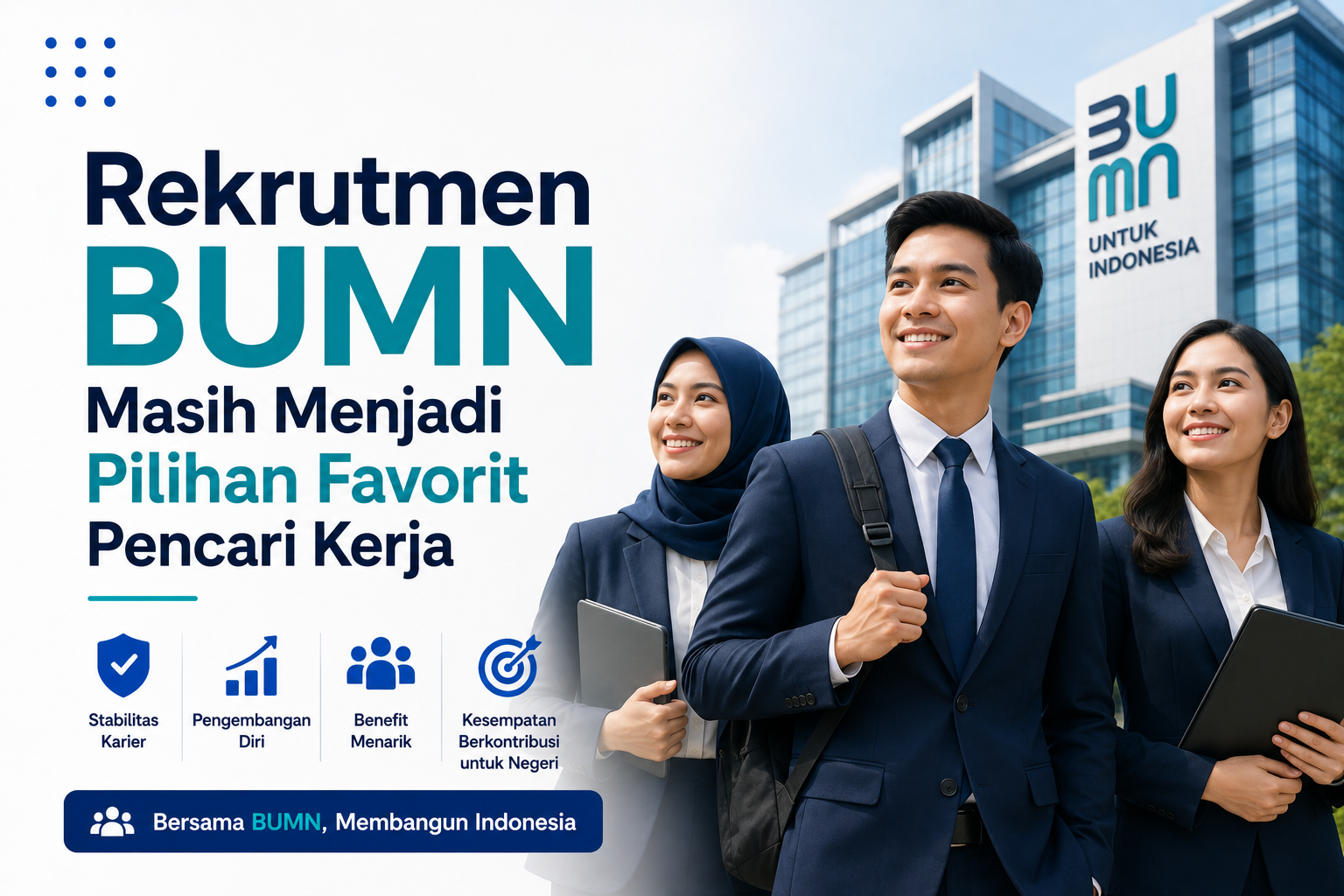 Rekrutmen BUMN Masih Menjadi Pilihan Favorit Pencari Kerja