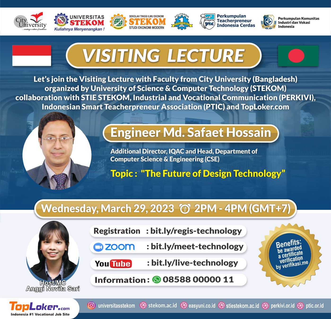 VISITING LECTURE The Future of Design Technology