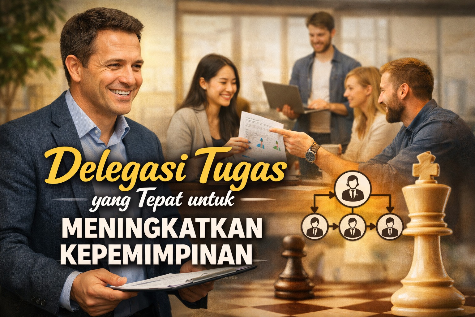 Delegasi Tugas yang Tepat untuk Meningkatkan Kepemimpinan