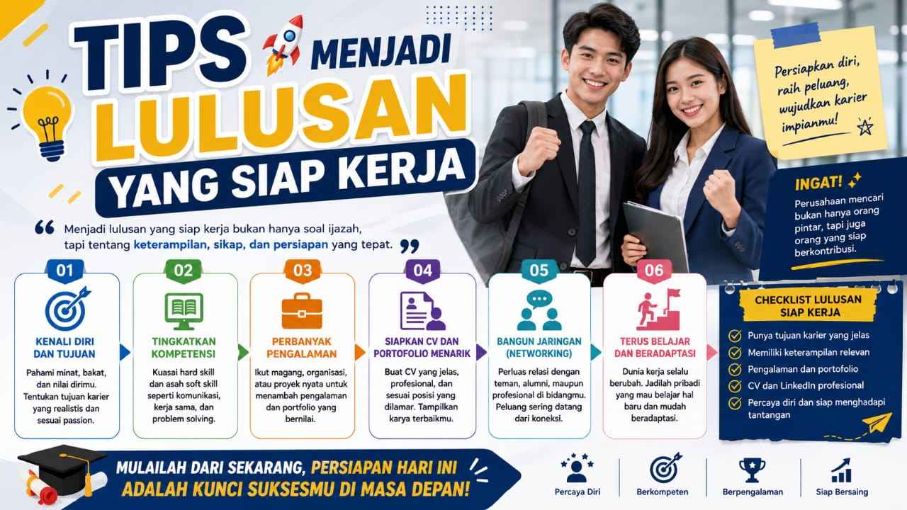 Tips Menjadi Lulusan yang Siap Kerja