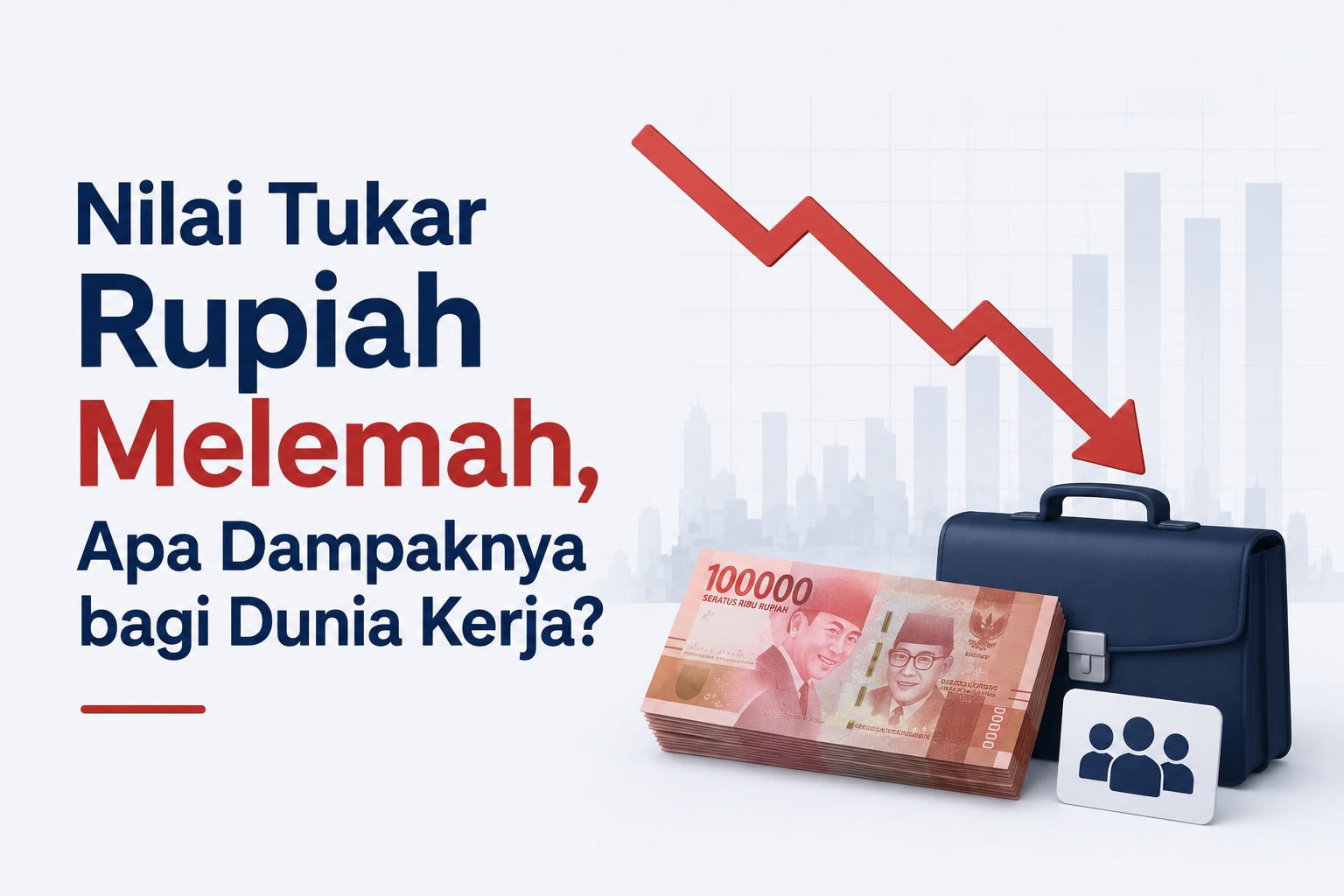 Nilai Tukar Rupiah Melemah, Apa Dampaknya bagi Dunia Kerja?