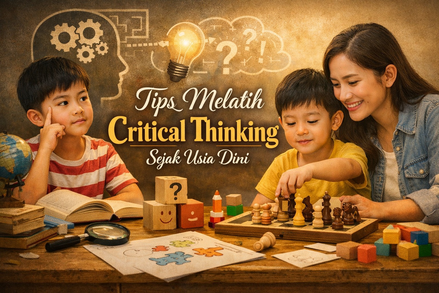 Tips Melatih Critical Thinking Sejak Usia Dini
