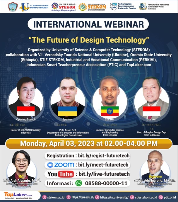 INTERNATIONAL WEBINAR The Future of Design Technology