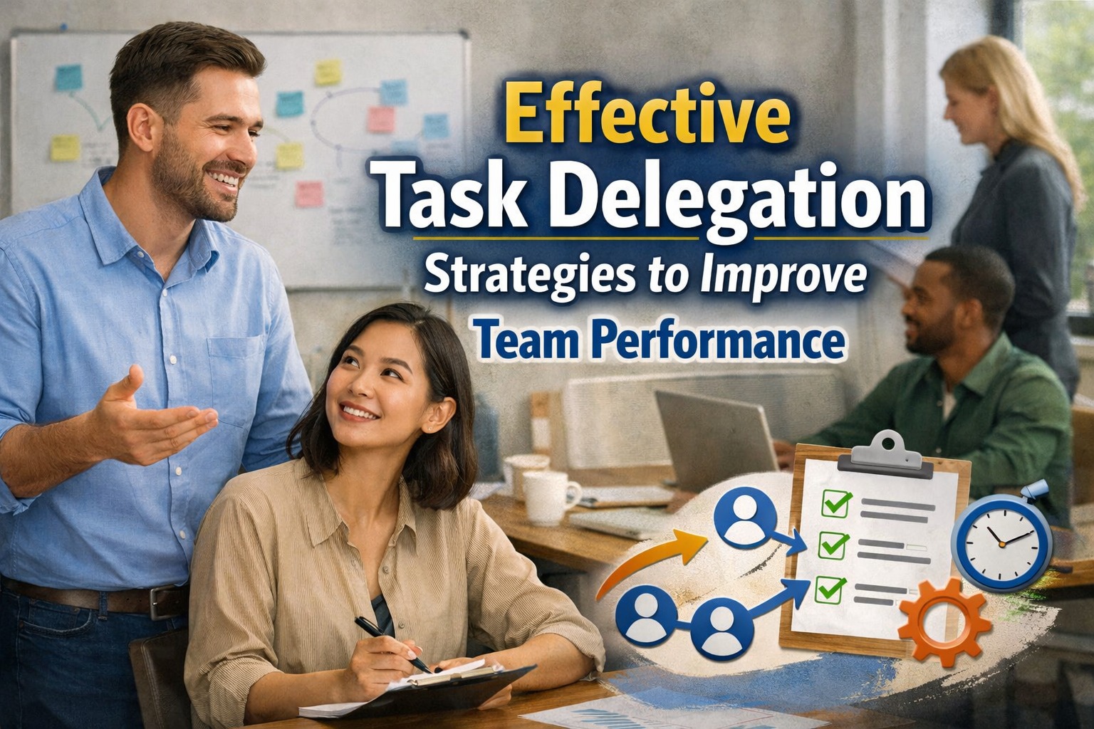 Effective Task Delegation Strategies to Improve Team Performance