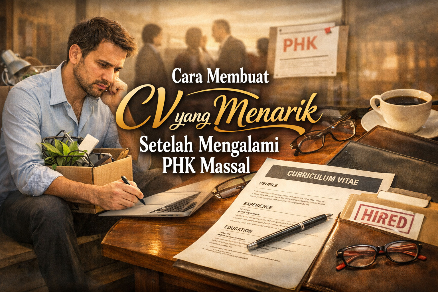 Cara Membuat CV yang Menarik Setelah Mengalami PHK Massal