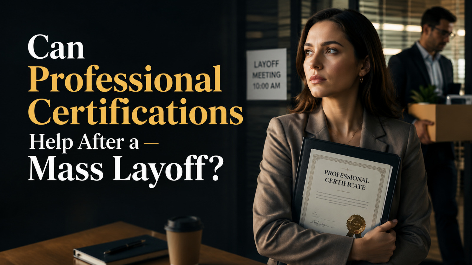 Can Professional Certifications Help After A Mass Layoff?
