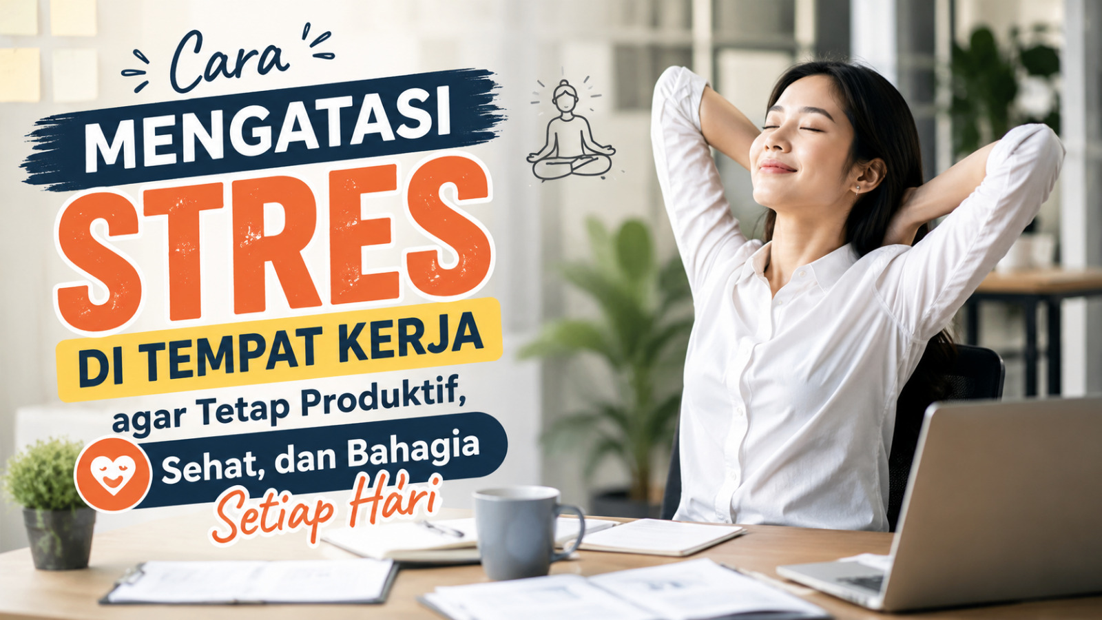 Cara Mengatasi Stres di Tempat Kerja Agar Tetap Produktif, Sehat, dan Bahagia Setiap Hari