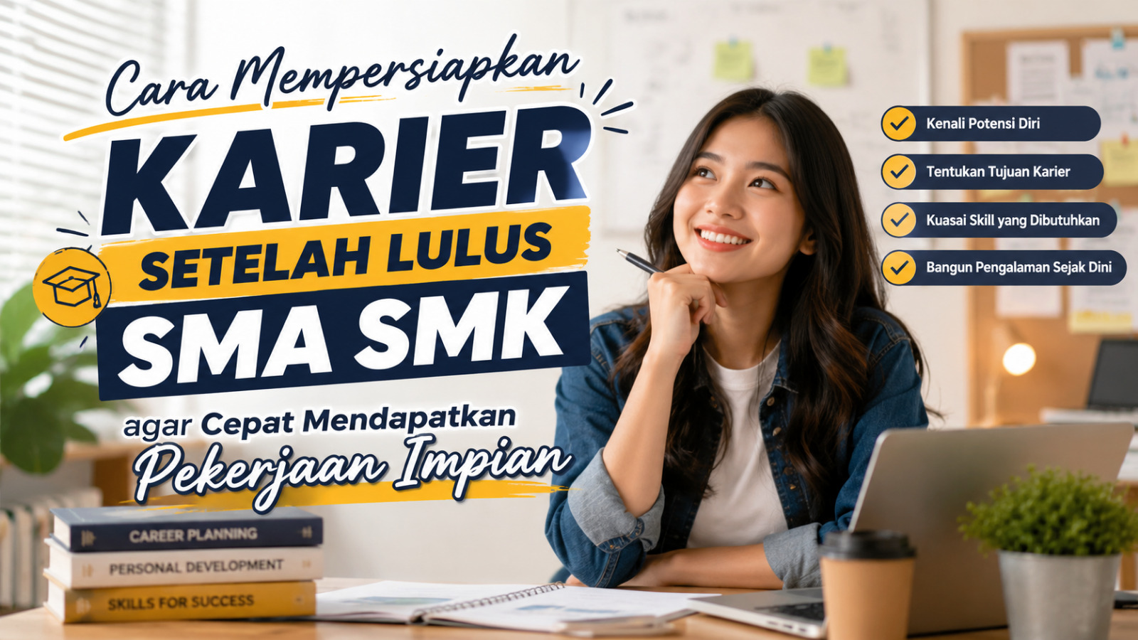 Cara Mempersiapkan Karier Setelah Lulus SMA SMK Agar Cepat Mendapatkan Pekerjaan Impian