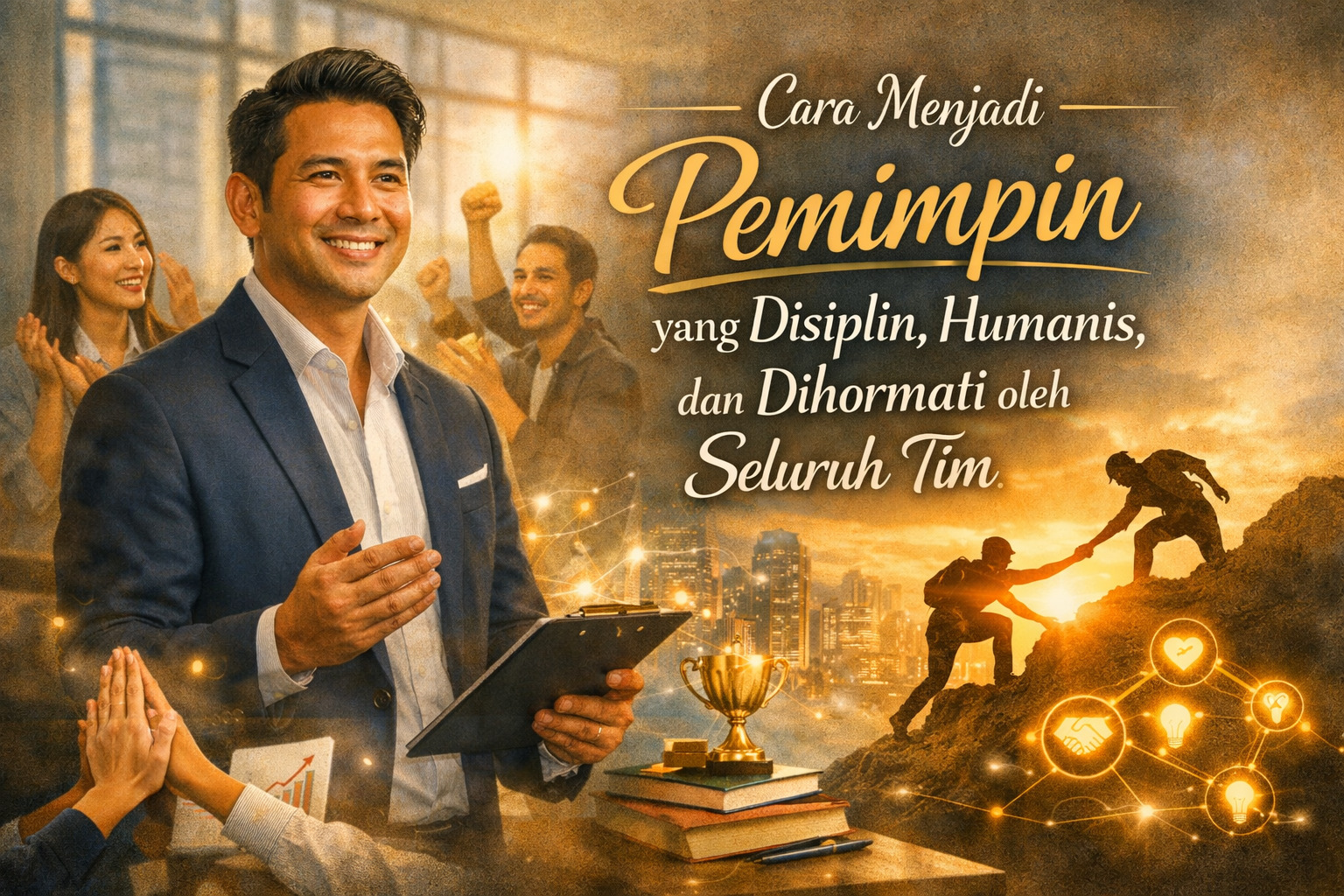 Cara Menjadi Pemimpin Yang Disiplin, Humanis, Dan Dihormati Oleh Seluruh Tim