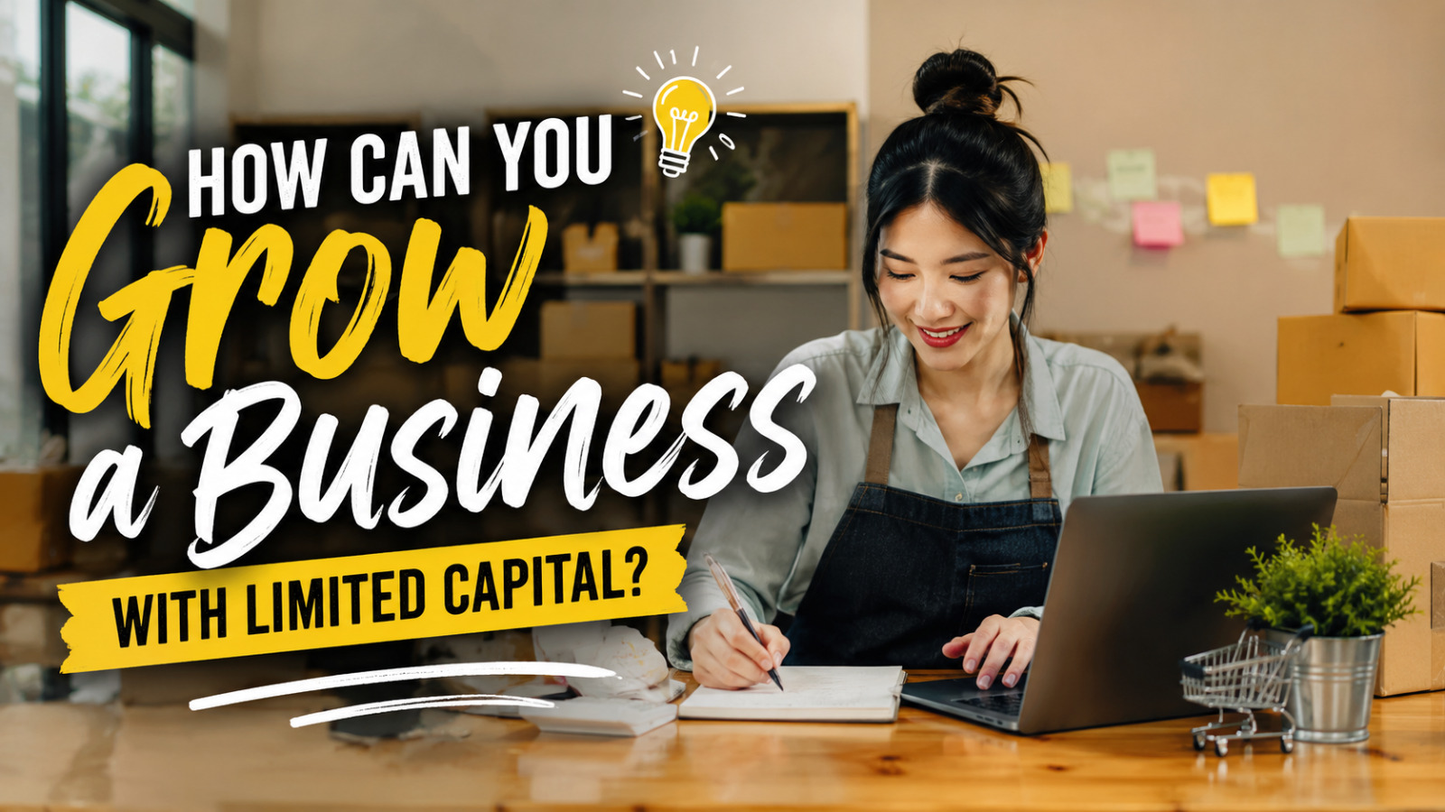 How Can You Grow a Business with Limited Capital?