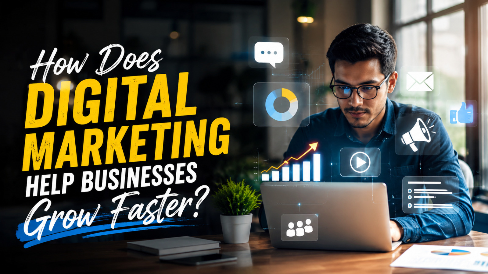 How Does Digital Marketing Help Businesses Grow Faster?