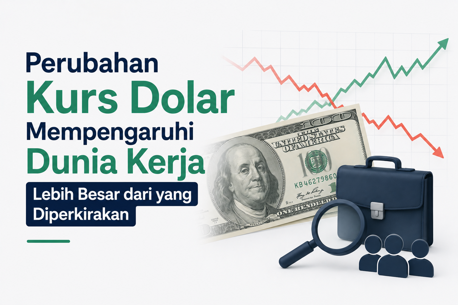 Perubahan Kurs Dolar Mempengaruhi Dunia Kerja Lebih Besar dari yang Diperkirakan
