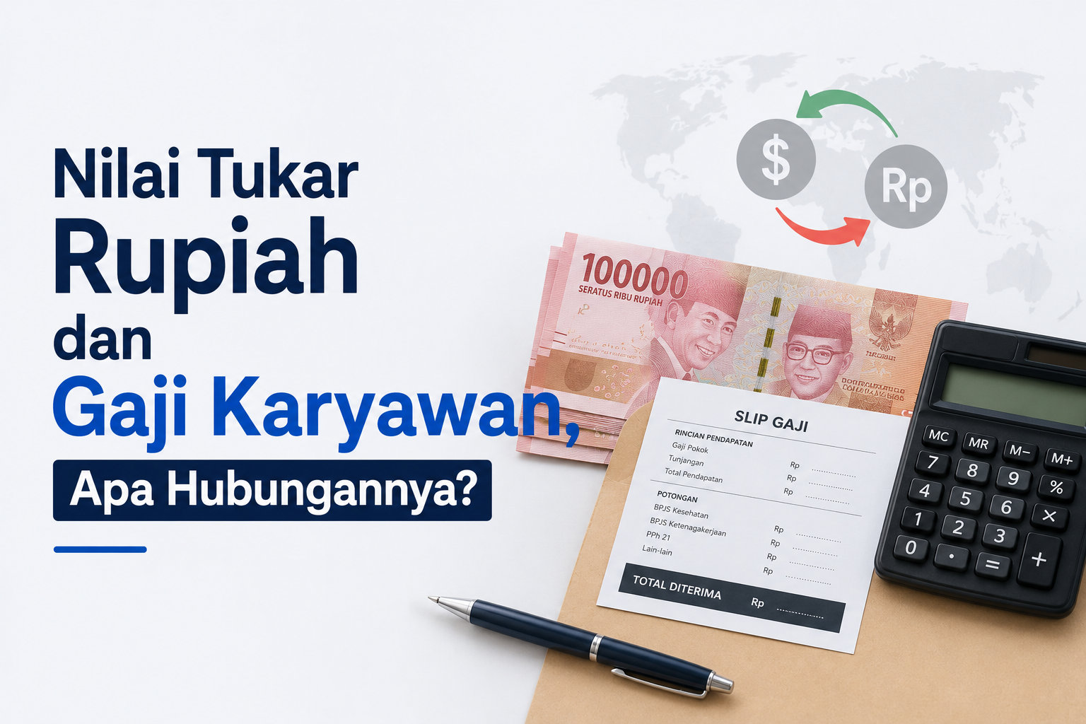 Nilai Tukar Rupiah dan Gaji Karyawan, Apa Hubungannya?
