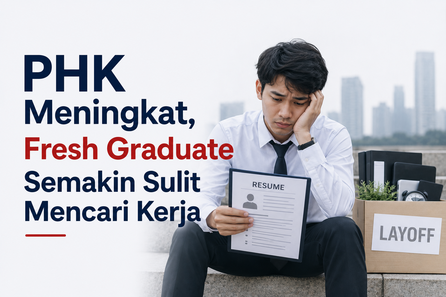 PHK Meningkat, Fresh Graduate Semakin Sulit Mencari Kerja