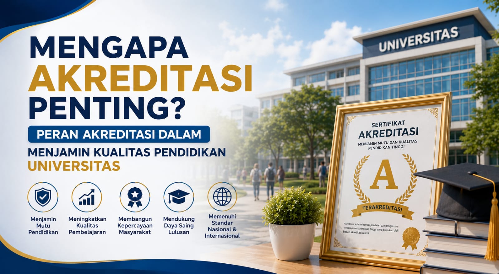 Mengapa Akreditasi Penting? Peran Akreditasi Dalam Menjamin Kualitas Pendidikan Universitas