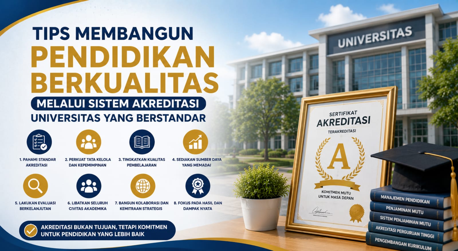 tips Membangun Pendidikan Berkualitas Melalui Sistem Akreditasi Universitas Yang Berstandar