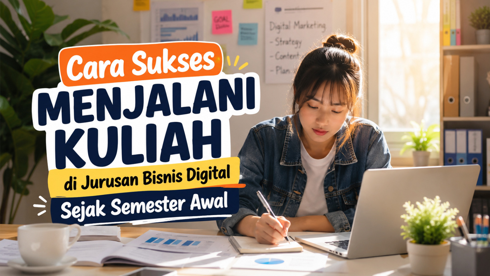 Cara Sukses Menjalani Kuliah di Jurusan Bisnis Digital Sejak Semester Awal