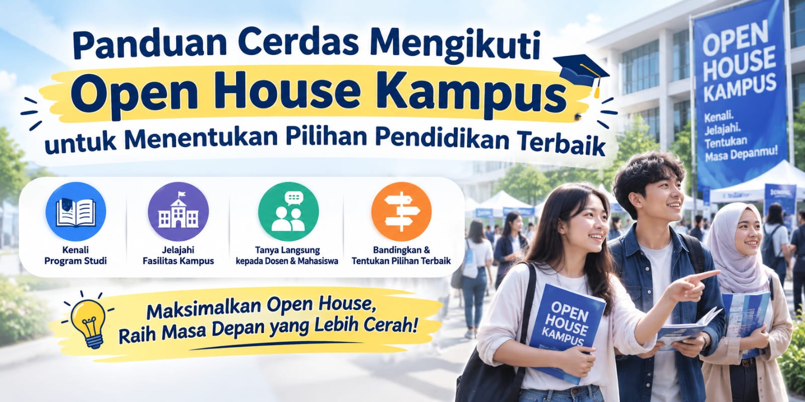 Panduan Cerdas Mengikuti Open House Kampus Untuk Menentukan Pilihan Pendidikan Terbaik
