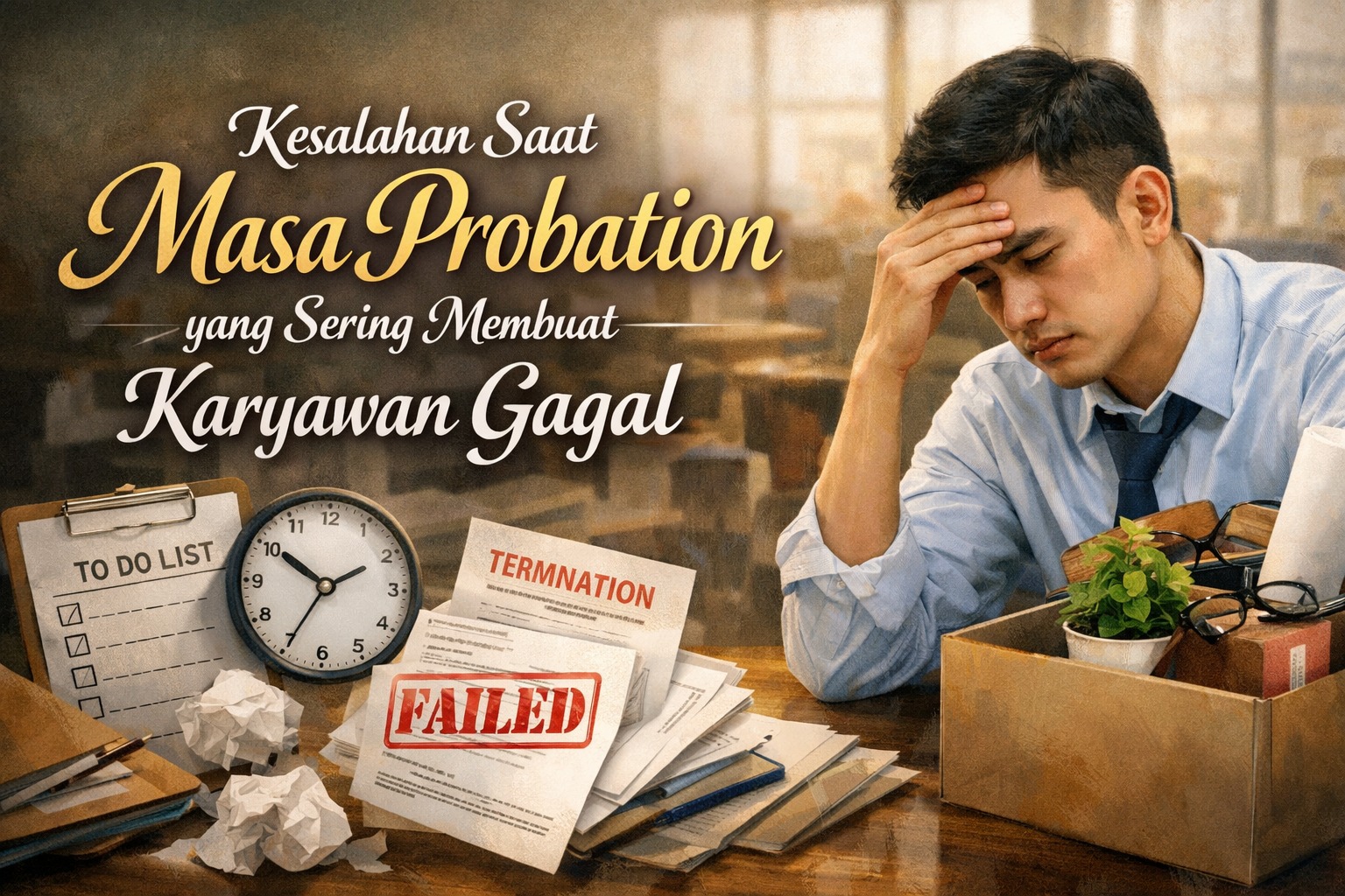 Kesalahan Saat Masa Probation yang Sering Membuat Karyawan Gagal