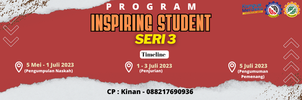 WELLCOME BACK TO INSPIRING STUDENT SERI 3!!