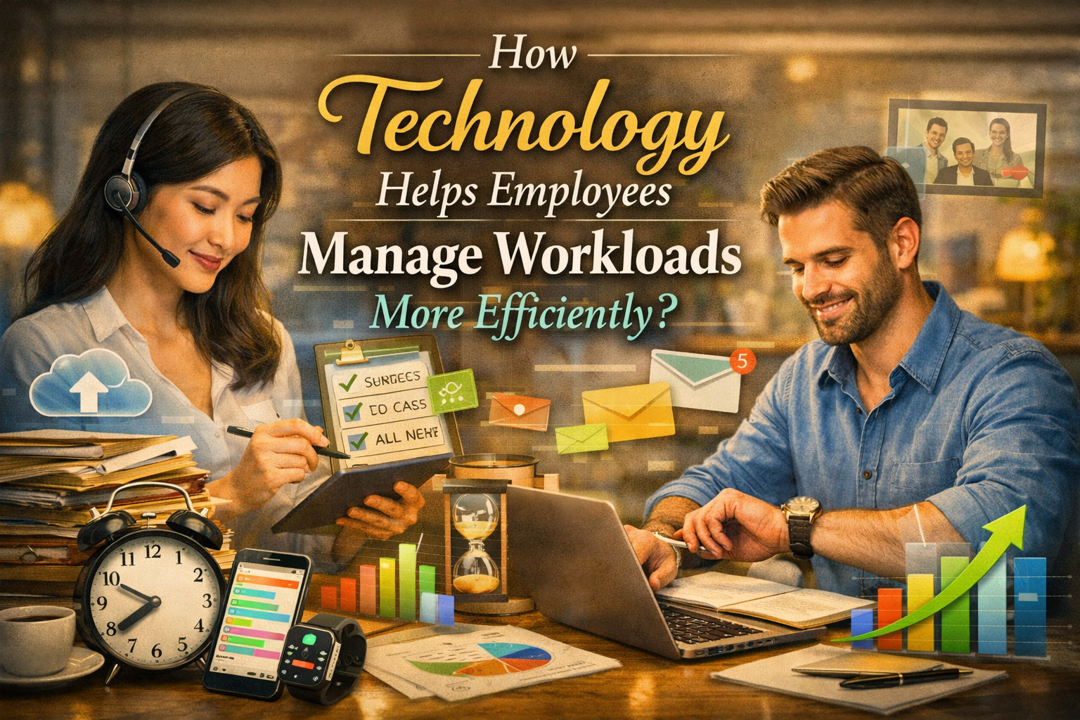 How Technology Helps Employees Manage Workloads More Efficiently?
