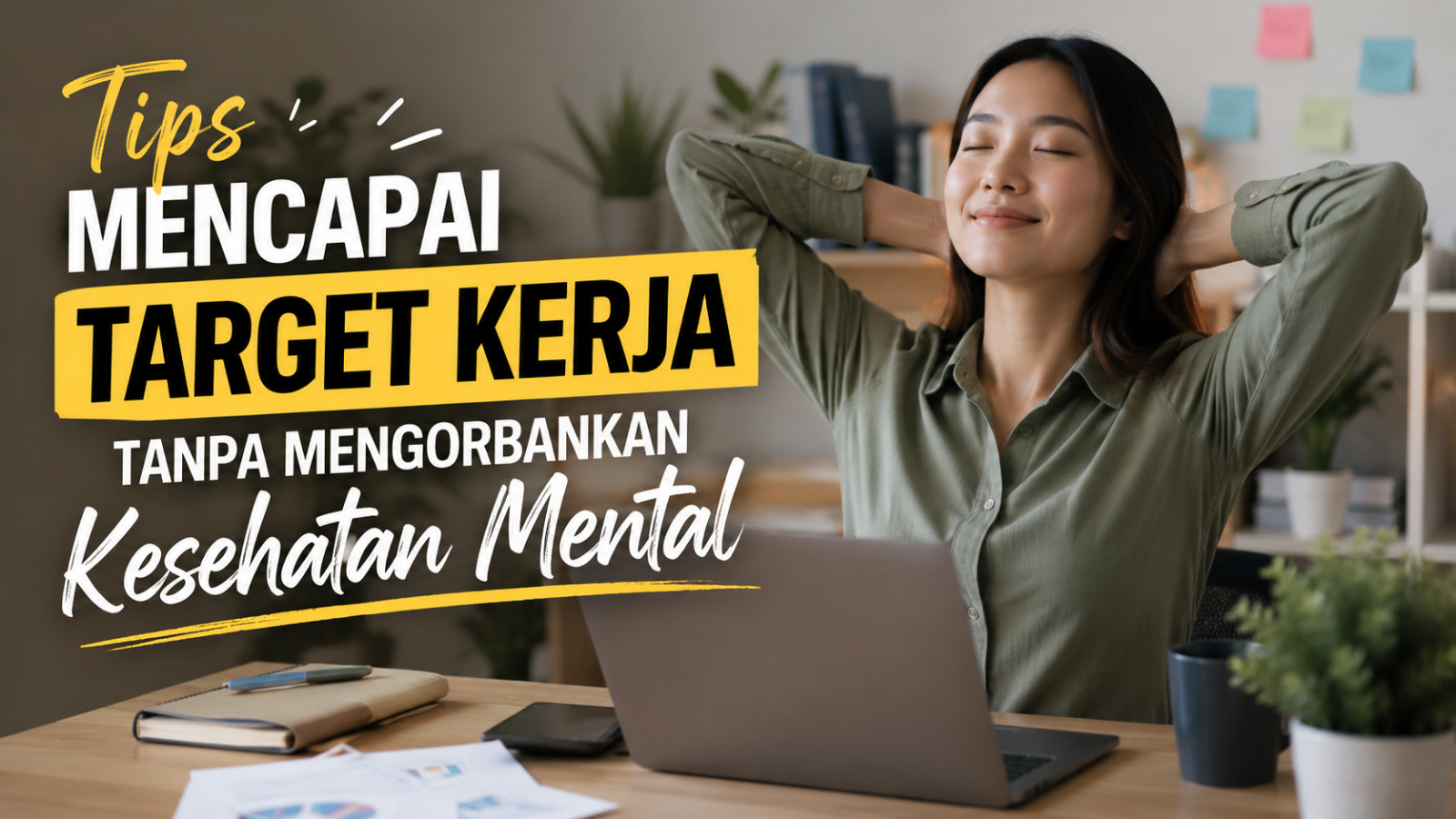 Tips Mencapai Target Kerja Tanpa Mengorbankan Kesehatan Mental