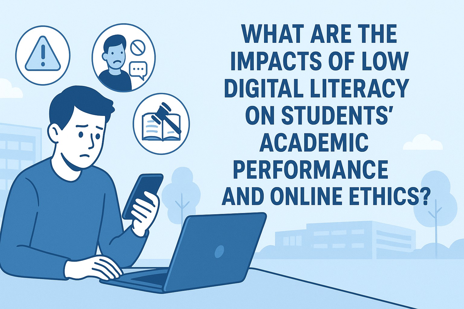 What Are the Impacts of Low Digital Literacy on Students' Academic Performance and Online Ethics?