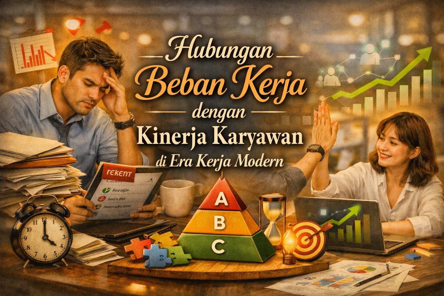 Hubungan Beban Kerja dengan Kinerja Karyawan di Era Kerja Modern
