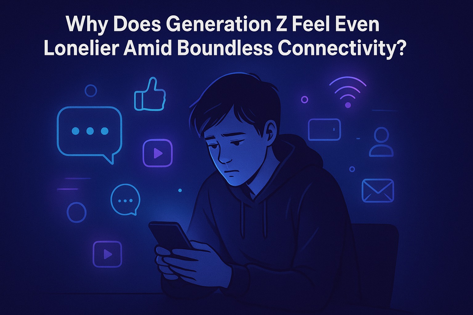 Why Does Generation Z Feel Even Lonelier Amid Boundless Connectivity?