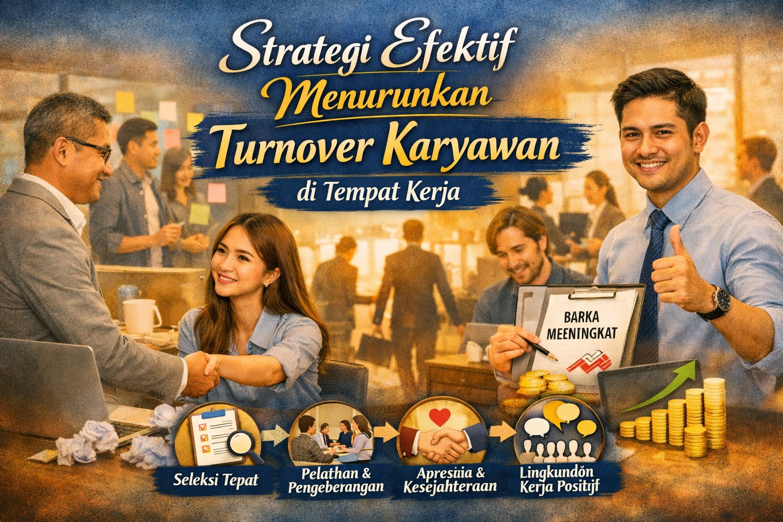 Strategi Efektif Menurunkan Turnover Karyawan di Tempat Kerja