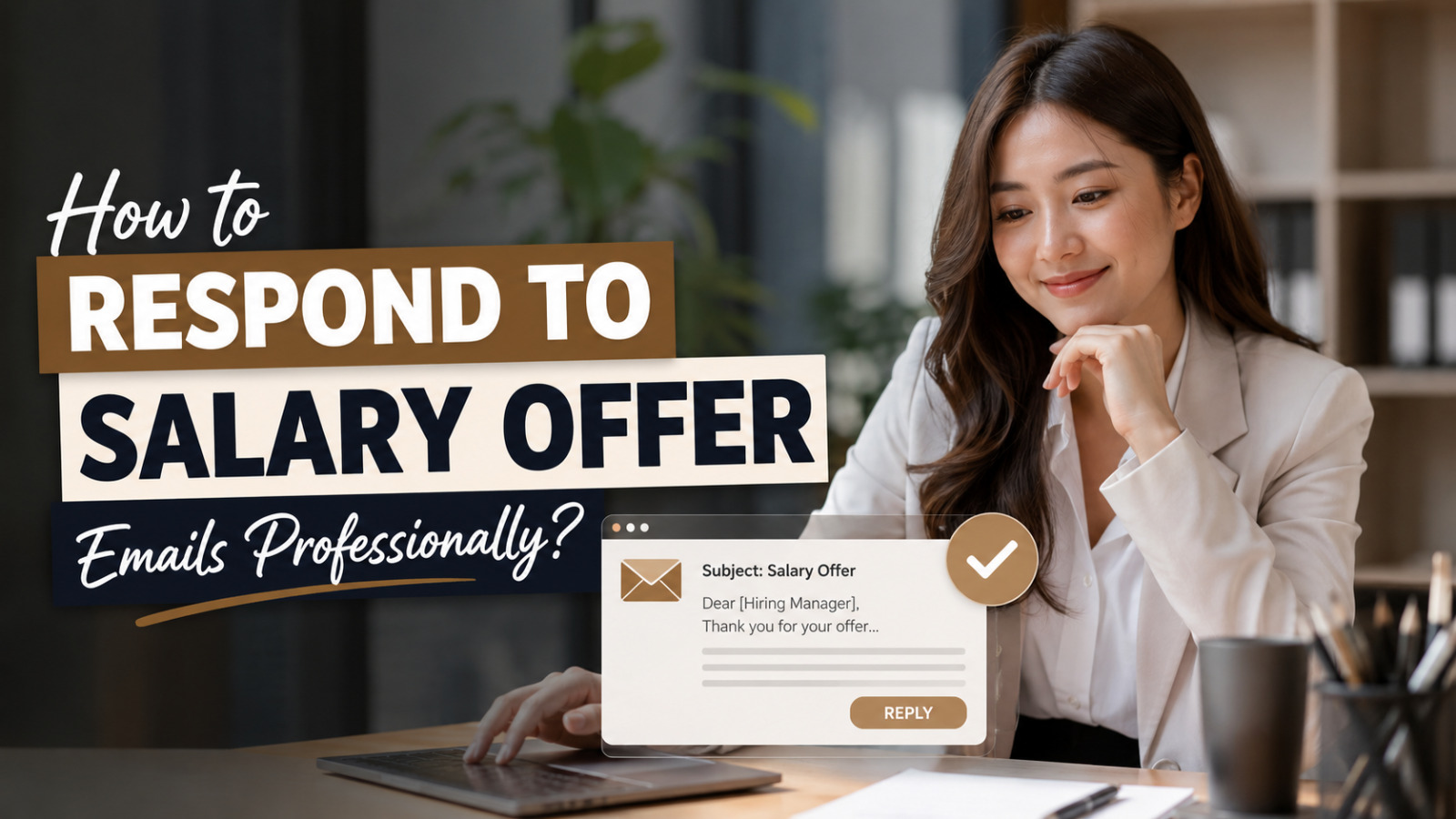 How to Respond to Salary Offer Emails Professionally