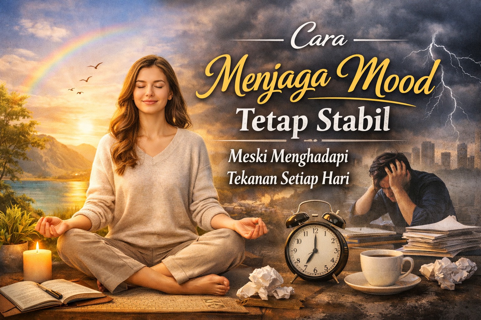 Cara Menjaga Mood Tetap Stabil Meski Menghadapi Tekanan Setiap Hari