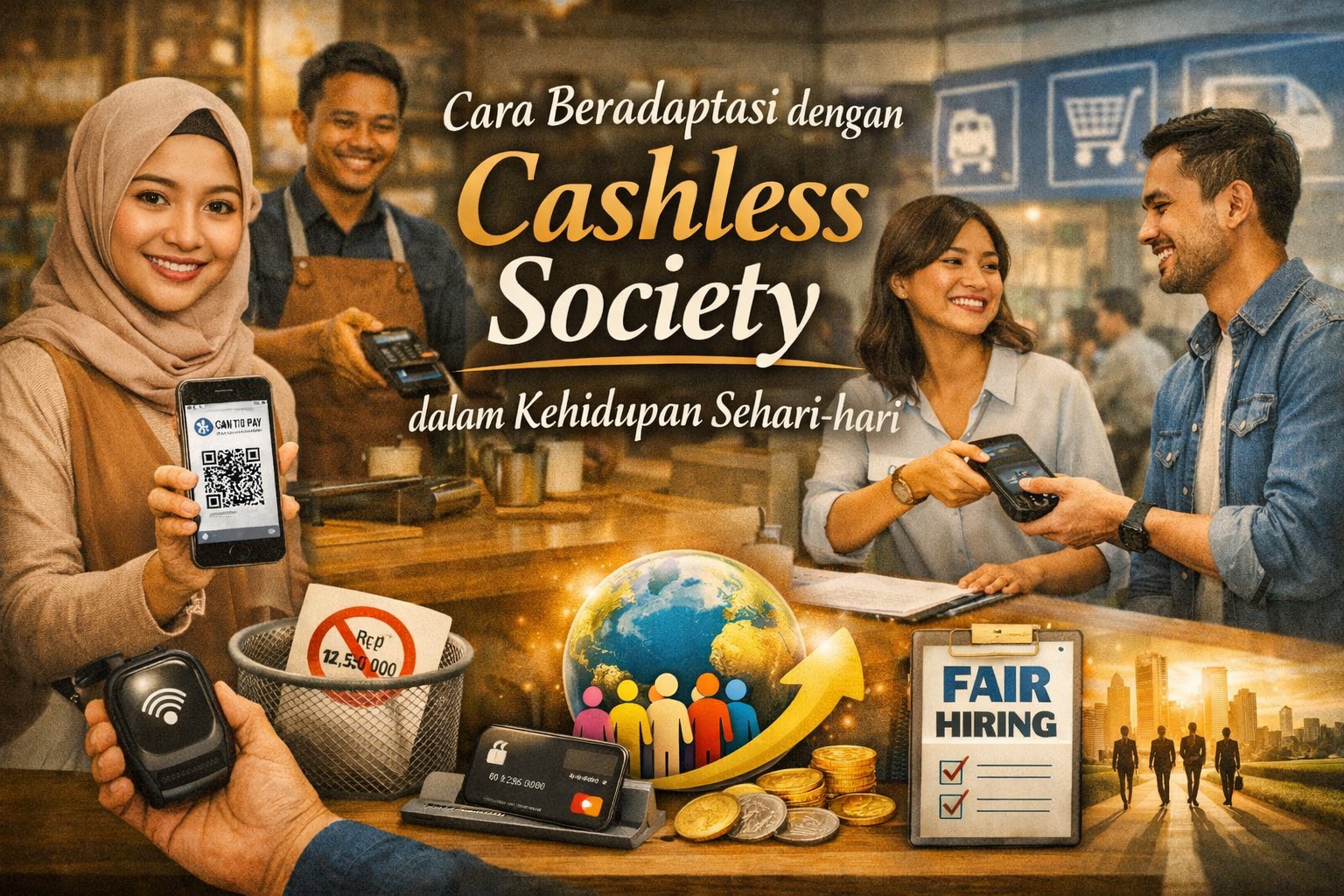 Cara Beradaptasi dengan Cashless Society dalam Kehidupan Sehari-hari
