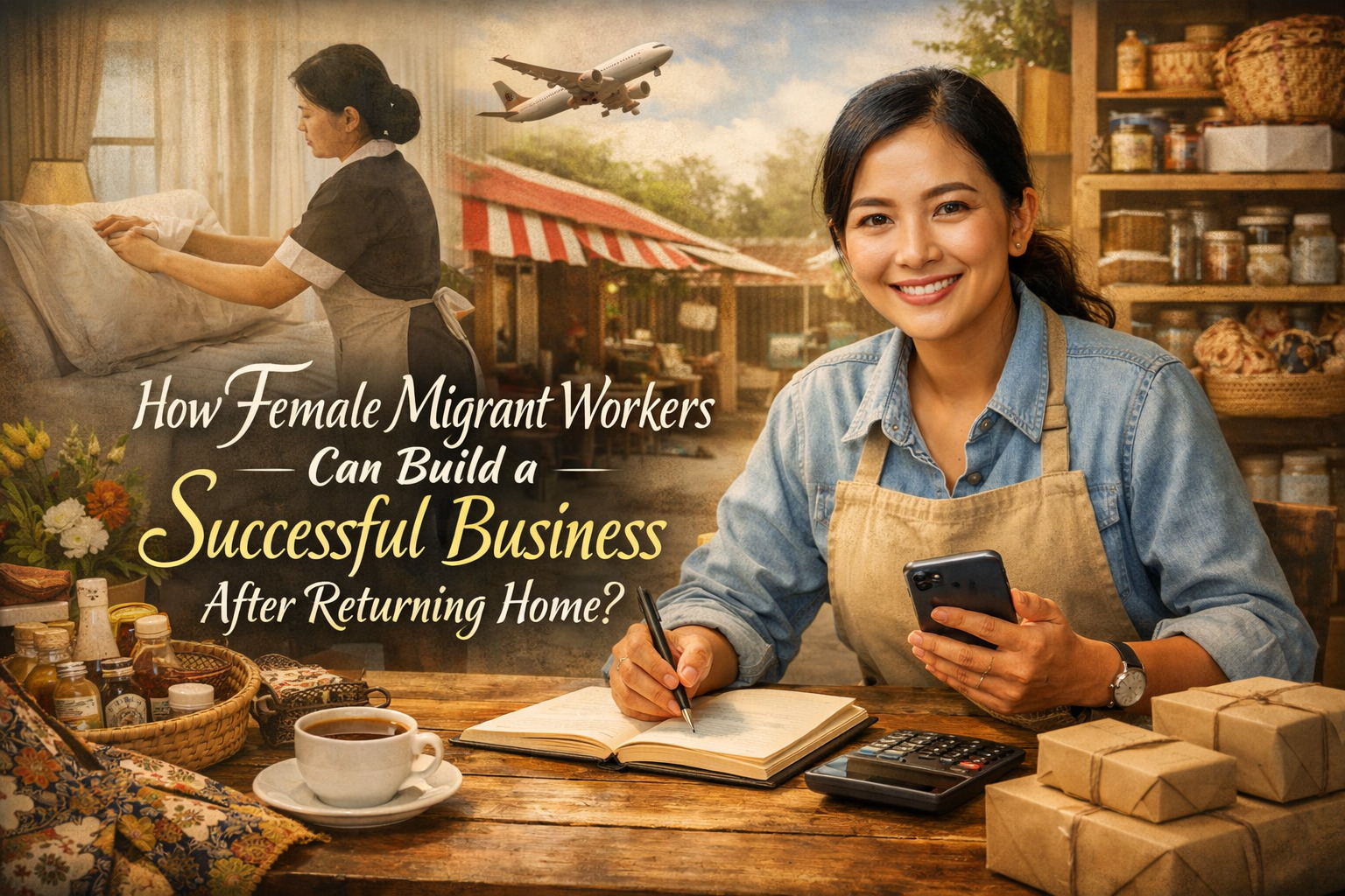 How Female Migrant Workers Can Build a Successful Business After Returning Home?