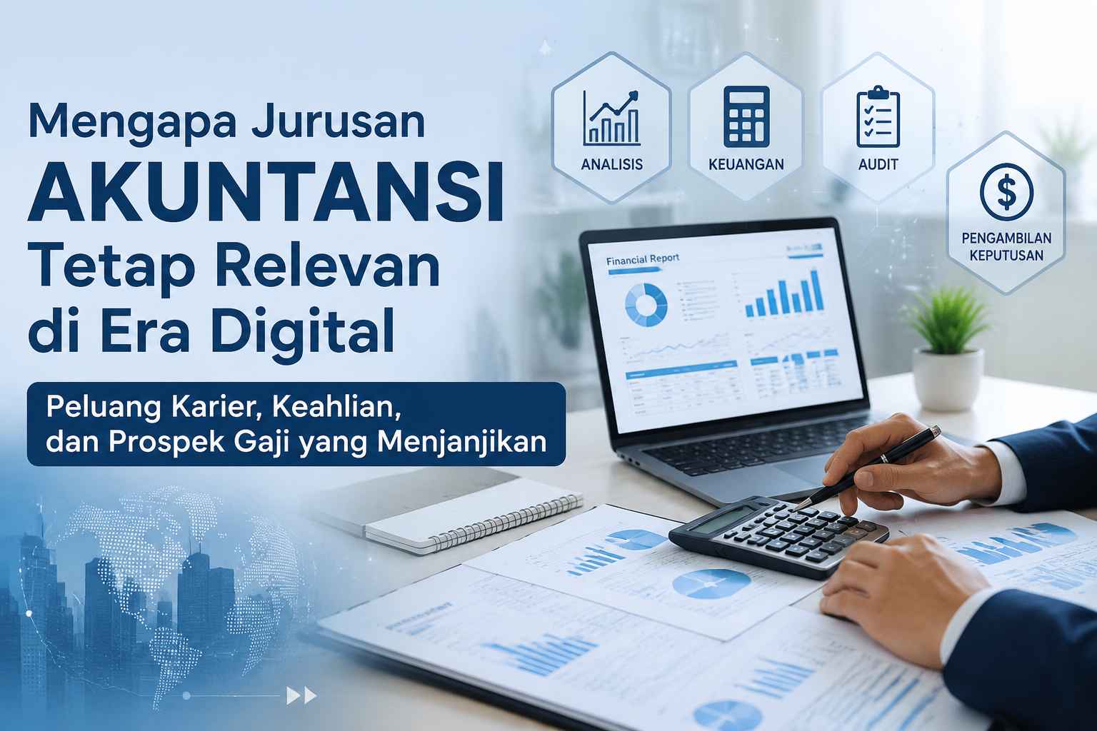  Mengapa Jurusan Akuntansi Tetap Relevan di Era Digital Peluang Karier, Keahlian, dan Prospek Gaji yang Menjanjikan