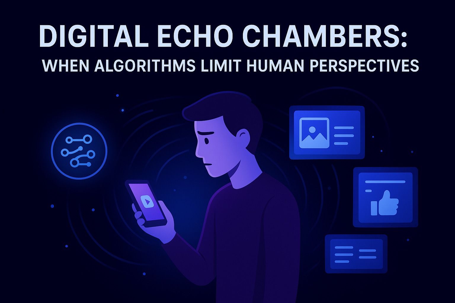 Digital Echo Chambers: When Algorithms Limit Human Perspectives
