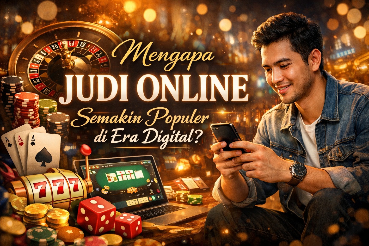 Mengapa Judi Online Semakin Populer di Era Digital?