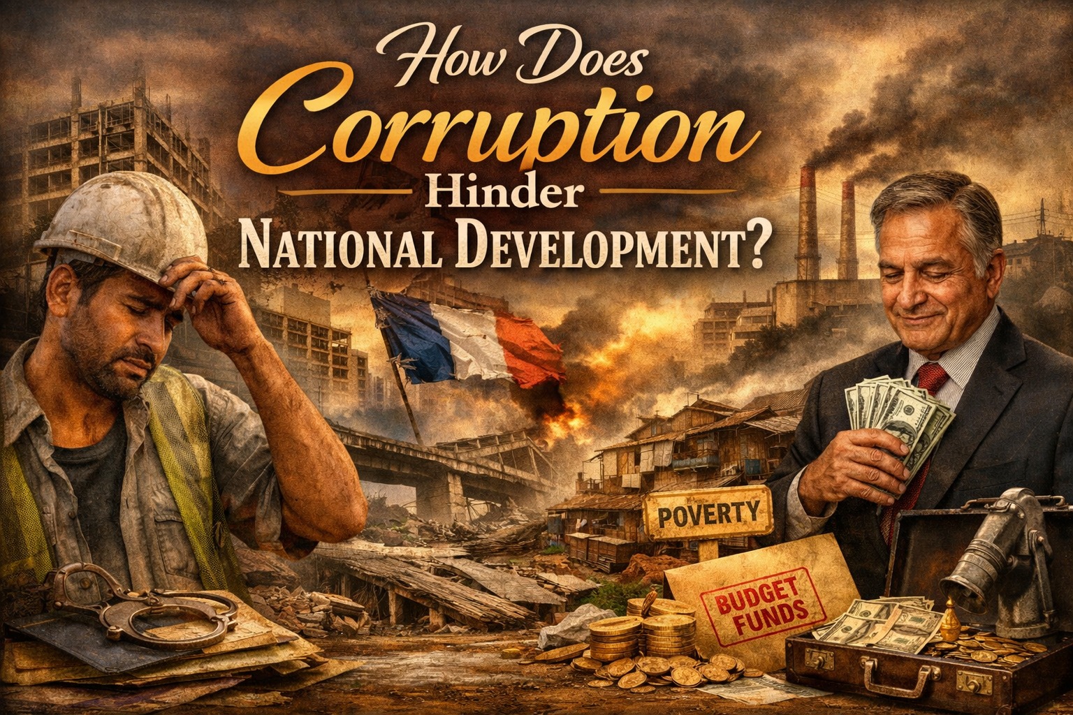 How Does Corruption Hinder National Development?