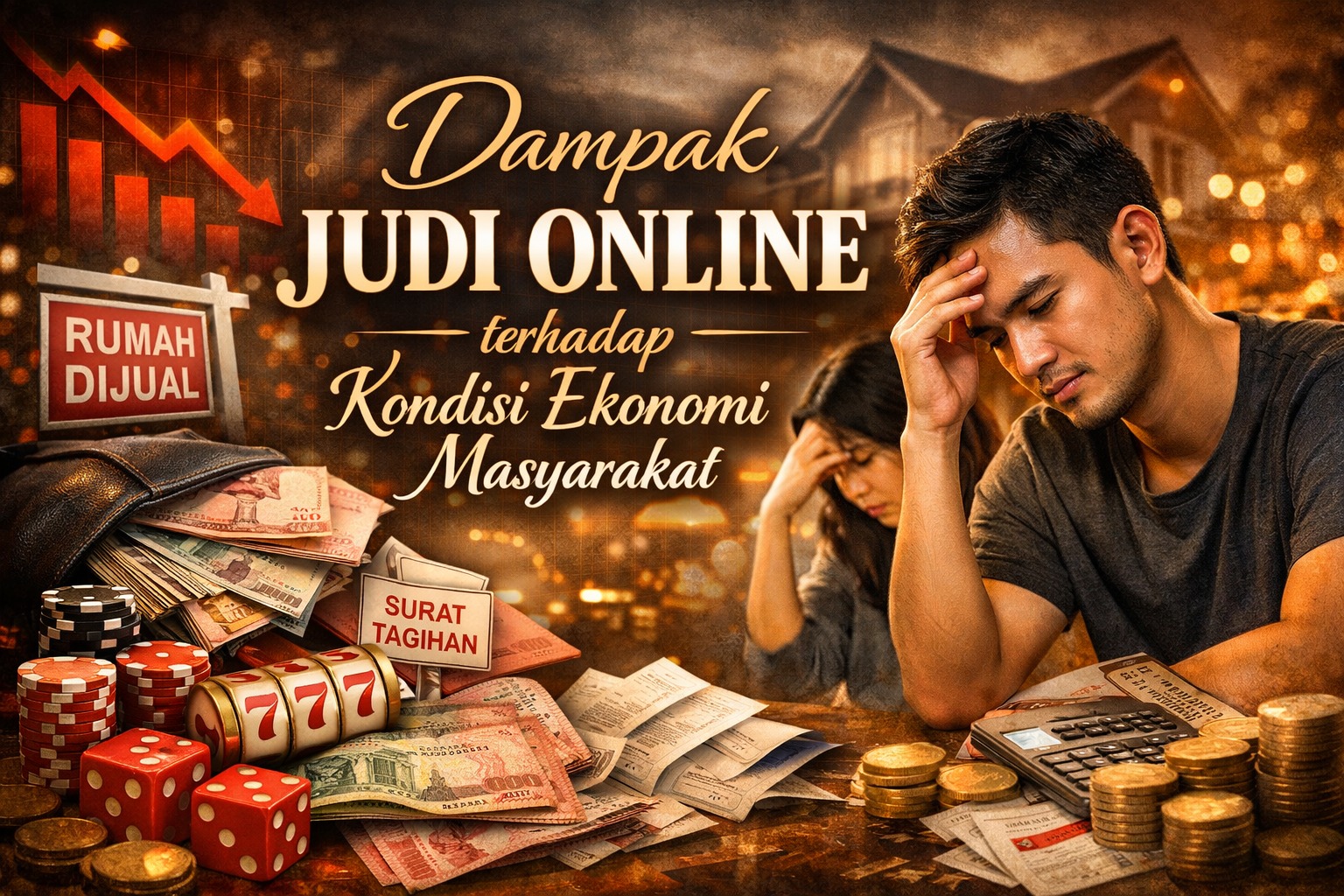 Dampak Judi Online terhadap Kondisi Ekonomi Masyarakat