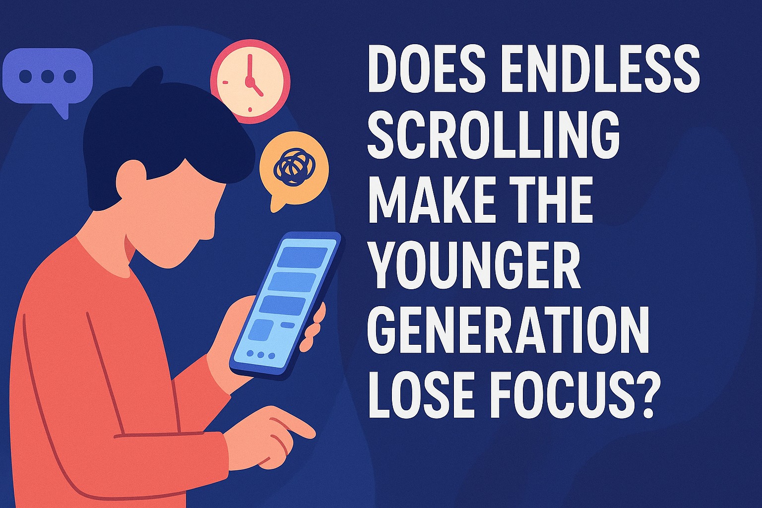 Does Endless Scrolling Make the Younger Generation Lose Focus?