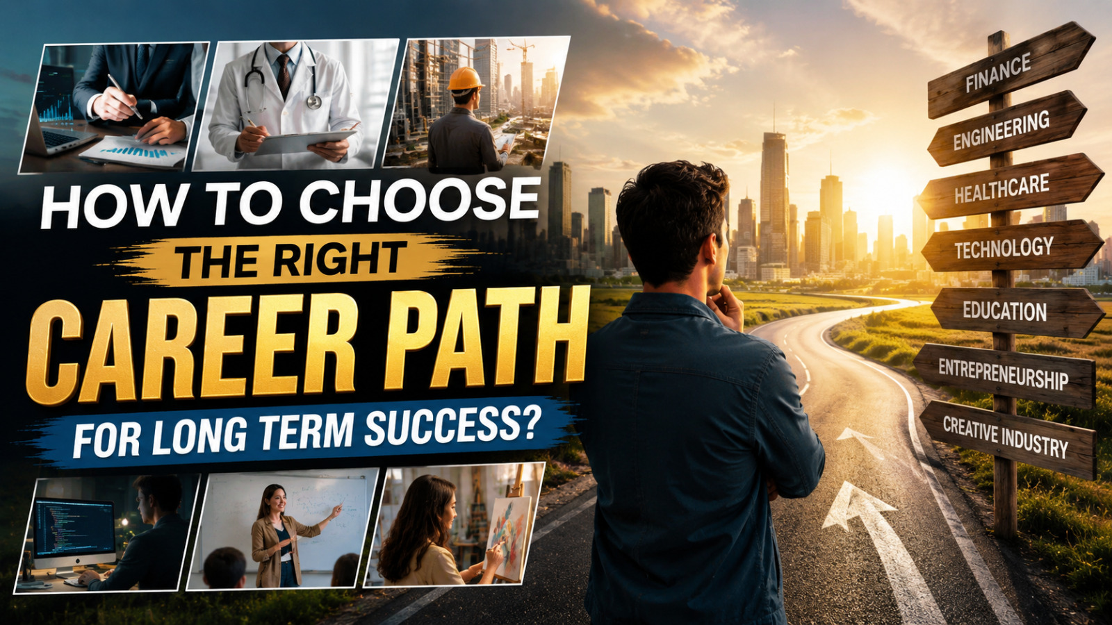 How to Choose the Right Career Path for Long Term Success?