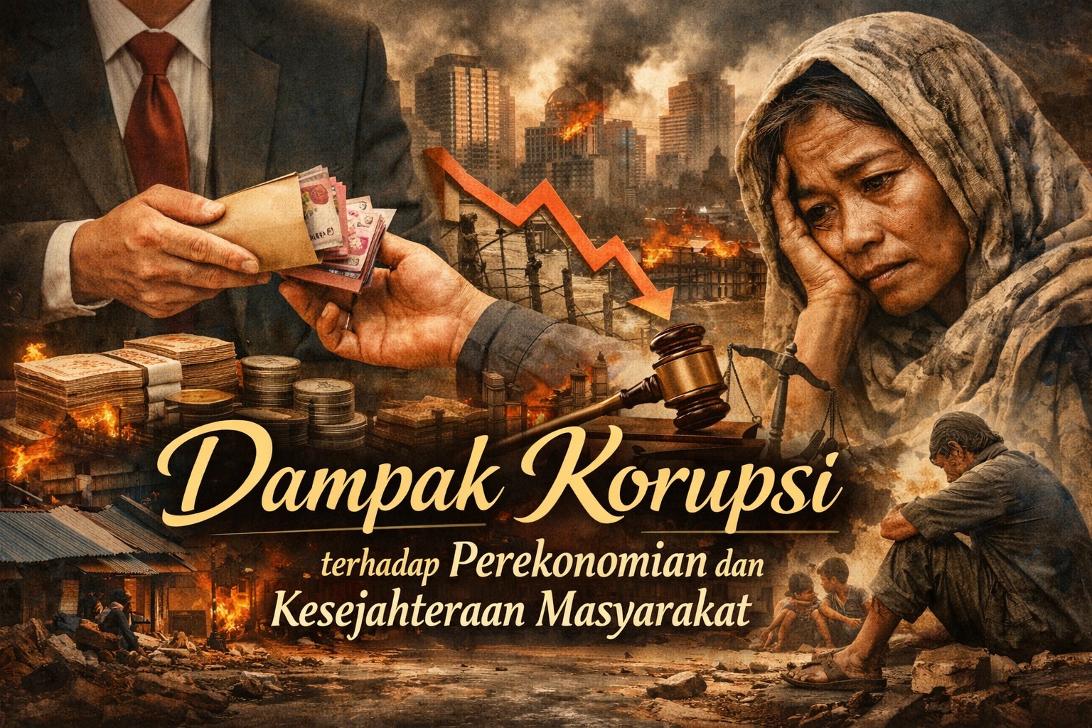 Dampak Korupsi terhadap Perekonomian dan Kesejahteraan Masyarakat