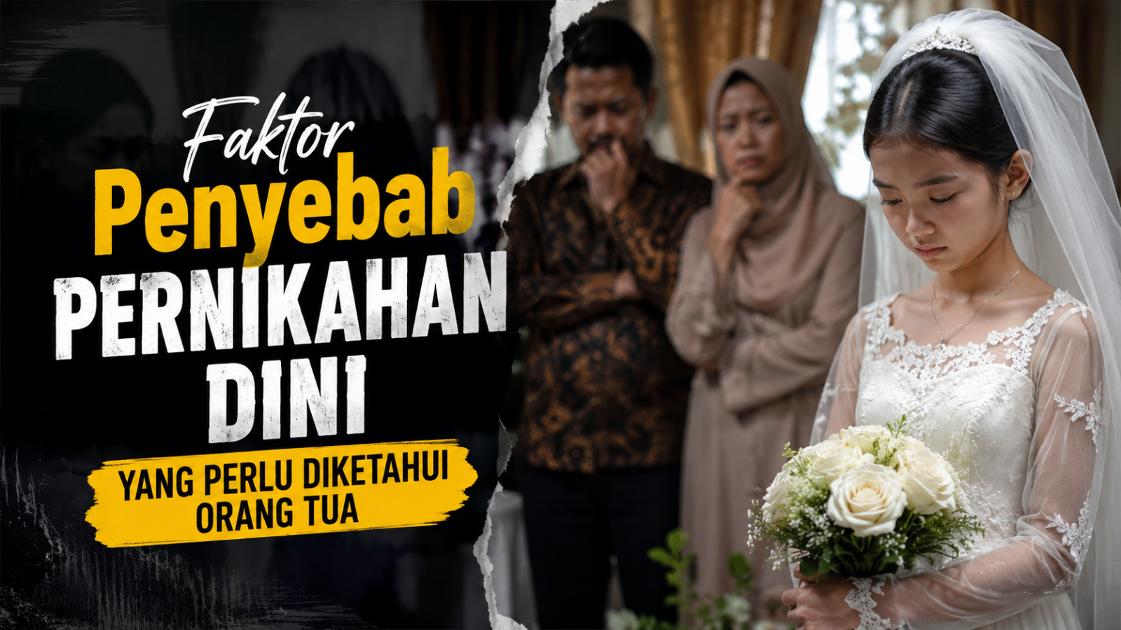 Faktor Penyebab Pernikahan Dini yang Perlu Diketahui Orang Tua