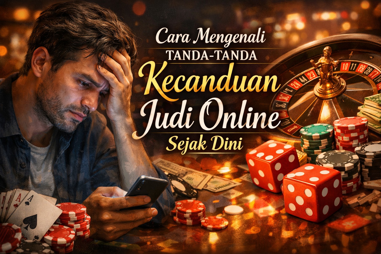 Cara Mengenali Tanda-Tanda Kecanduan Judi Online Sejak Dini
