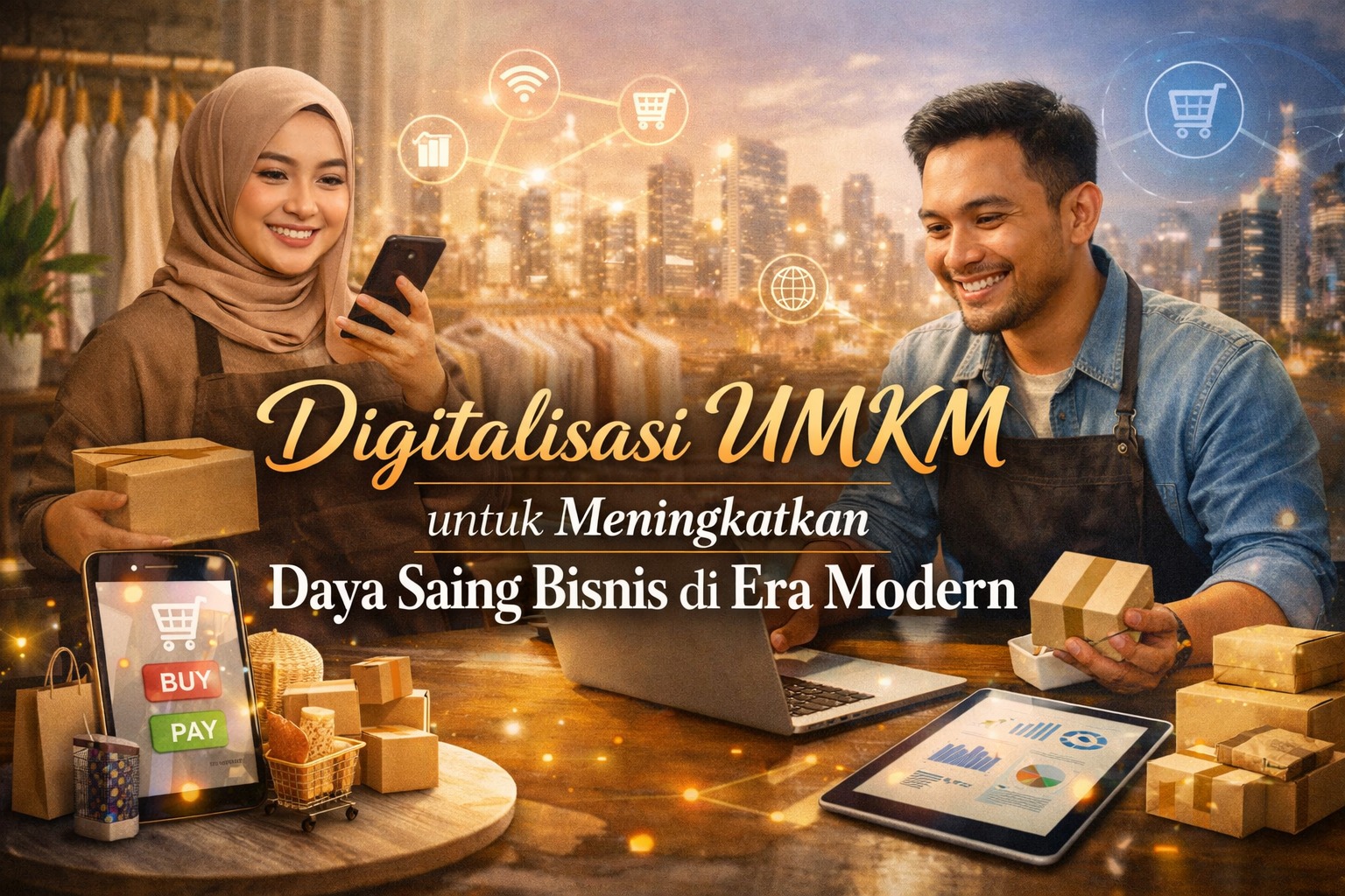 Digitalisasi UMKM untuk Meningkatkan Daya Saing Bisnis di Era Modern