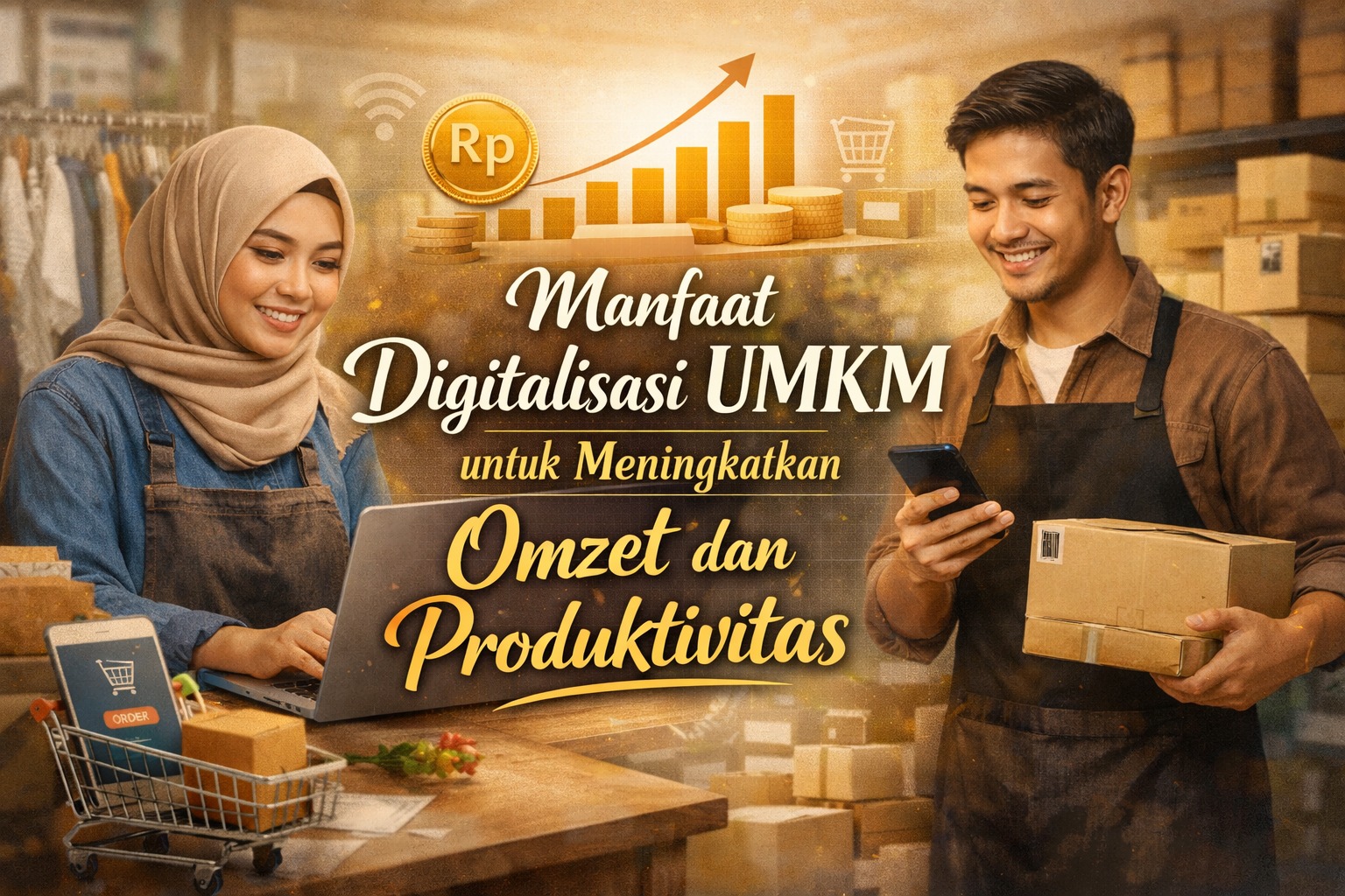 Manfaat Digitalisasi UMKM untuk Meningkatkan Omzet dan Produktivitas