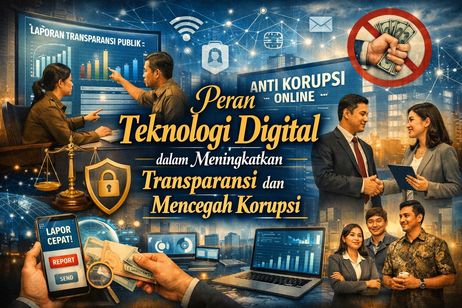 Peran Teknologi Digital dalam Meningkatkan Transparansi dan Mencegah Korupsi